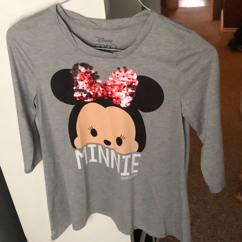Disney Minnie Tsum Tsum 3/4 sleeve Tee Jr Size